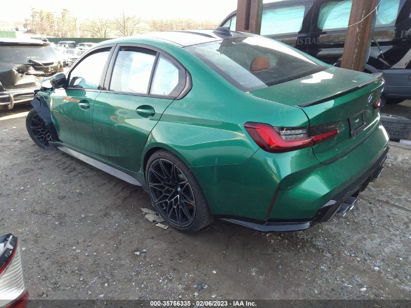 2022 BMW M3 VIN: WBS53AY09NFL74191
