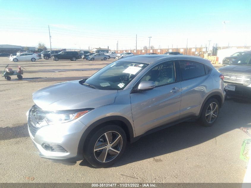 2022 HONDA HR-V EX VIN: 3CZRU6H53NM766821