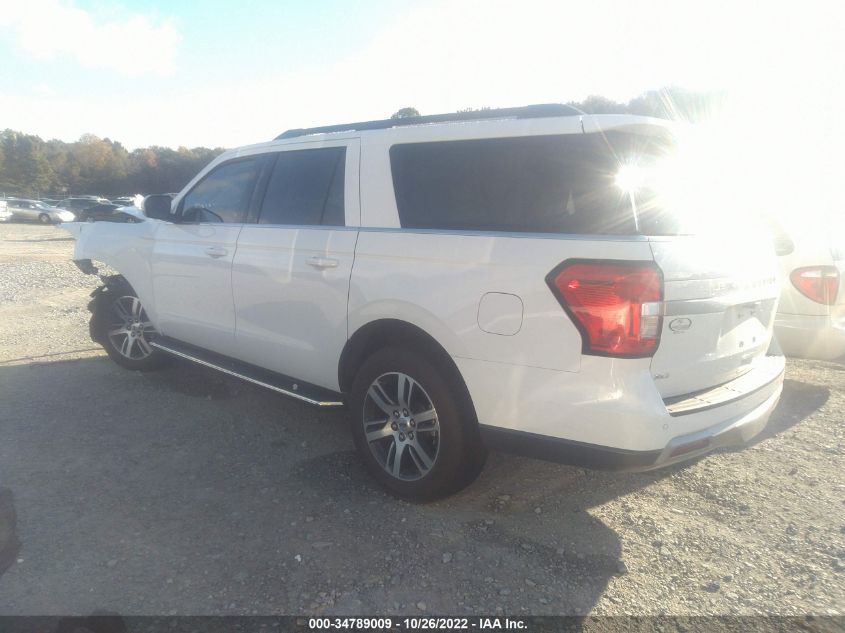 2022 FORD EXPEDITION MAX XLT VIN: 1FMJK1HT8NEA32395