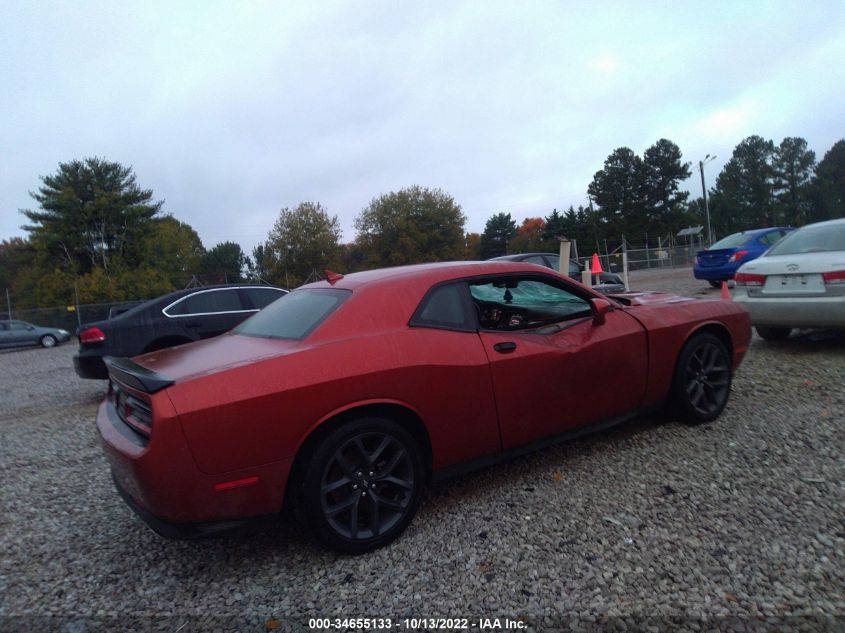 2021 DODGE CHALLENGER SXT VIN: 2C3CDZAG8MH572618