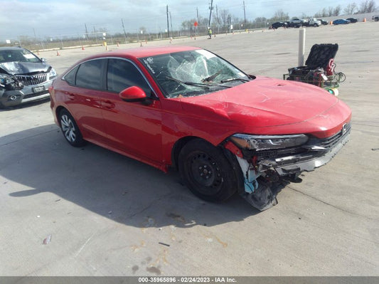 2022 HONDA CIVIC SEDAN LX VIN: 2HGFE2F27NH509488
