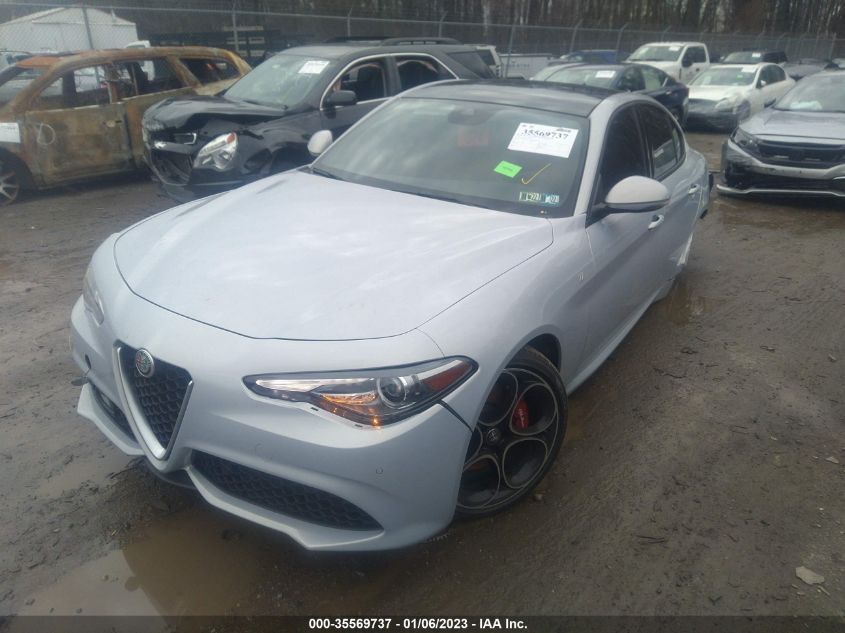 2022 ALFA ROMEO GIULIA TI VIN: ZARFANBN0N7652800