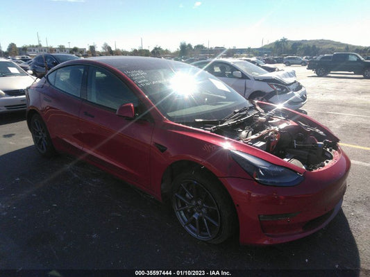 2022 TESLA MODEL 3 LONG RANGE VIN: 5YJ3E1EB2NF103024