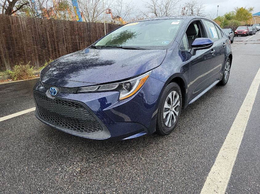 2022 TOYOTA COROLLA HYBRID LE VIN: JTDEAMDE5NJ055366