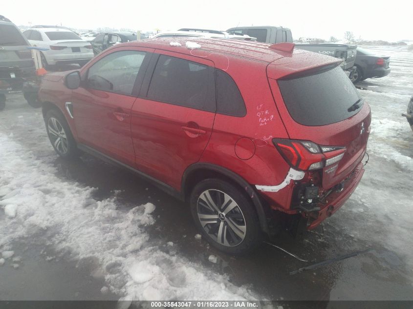 2022 MITSUBISHI OUTLANDER SPORT ES/LE/SE VIN: JA4ARUAU3NU019946