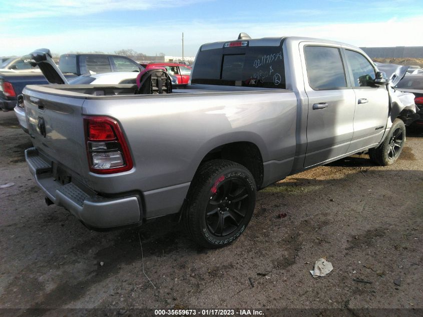 2022 RAM 1500 LONE STAR VIN: 1C6RREMT2NN415899