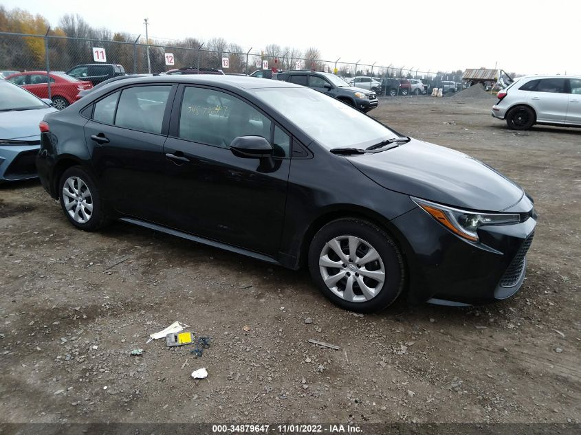 2021 TOYOTA COROLLA LE VIN: 5YFEPMAE1MP187862