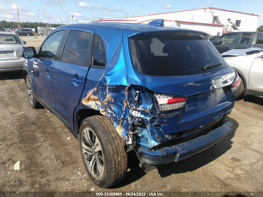 2021 MITSUBISHI OUTLANDER SPORT ES/SE/LE/BE VIN: JA4ARUAU0MU007400