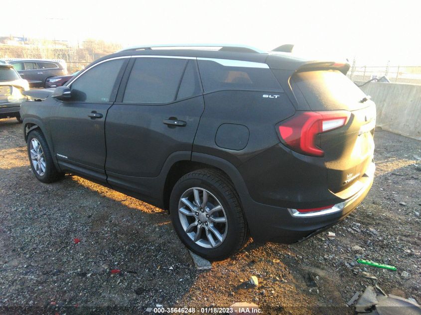 2022 GMC TERRAIN SLT VIN: 3GKALVEV5NL230287