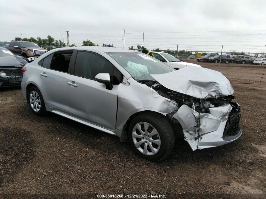 2022 TOYOTA COROLLA LE VIN: 5YFEPMAEXNP346685