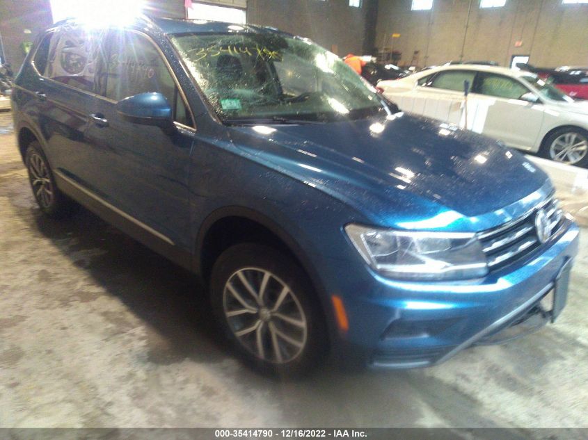 2020 VOLKSWAGEN TIGUAN SE/SEL/SE R-LINE BLACK VIN: 3VV2B7AXXLM013462