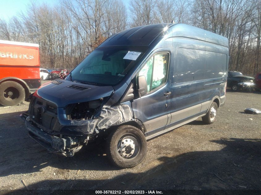 2021 FORD TRANSIT CARGO VAN VIN: 1FTBR2X82MKA77517