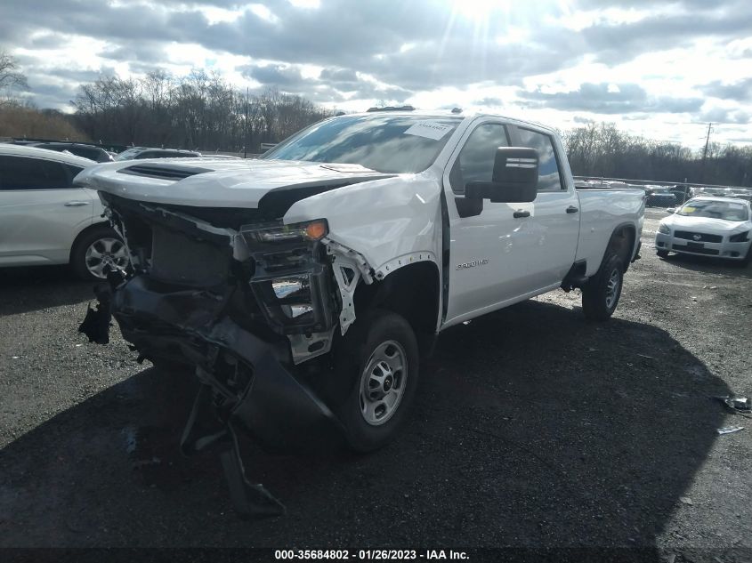 2022 CHEVROLET SILVERADO 2500HD WORK TRUCK VIN: 1GC1YLE79NF288786