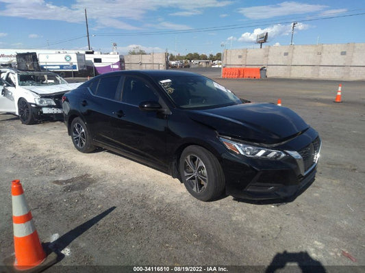 2022 NISSAN SENTRA SV VIN: 3N1AB8CV9NY237459