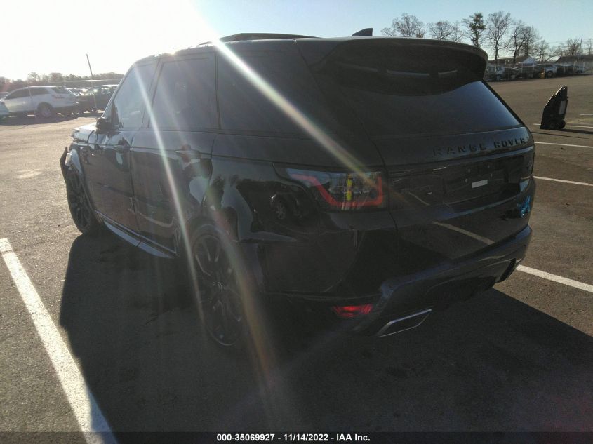 2021 LAND ROVER RANGE ROVER SPORT HSE SILVER EDITION VIN: SALWR2SU2MA790955