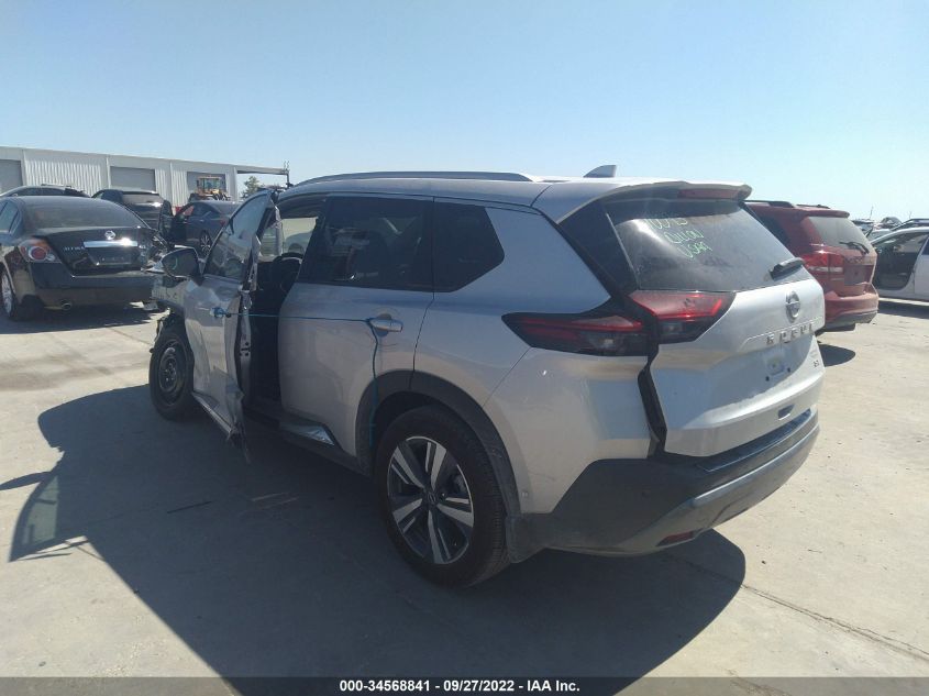 2022 NISSAN ROGUE SL VIN: 5N1BT3CA7NC719544
