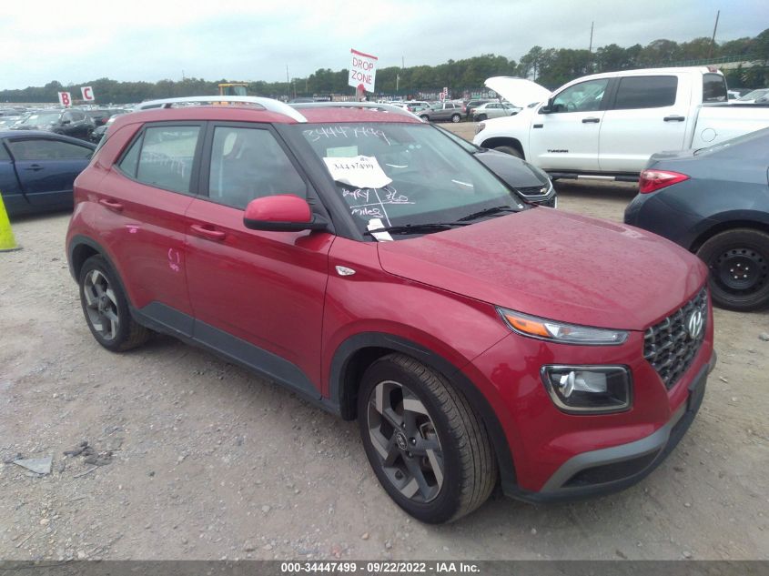 2022 HYUNDAI VENUE SEL VIN: KMHRC8A34NU168337