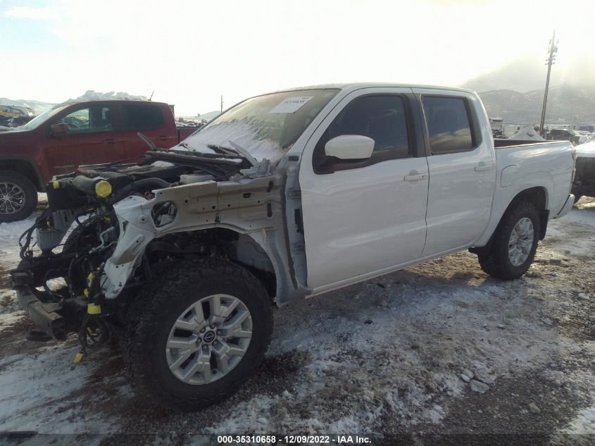 2022 NISSAN FRONTIER SV VIN: 1N6ED1EK6NN632647