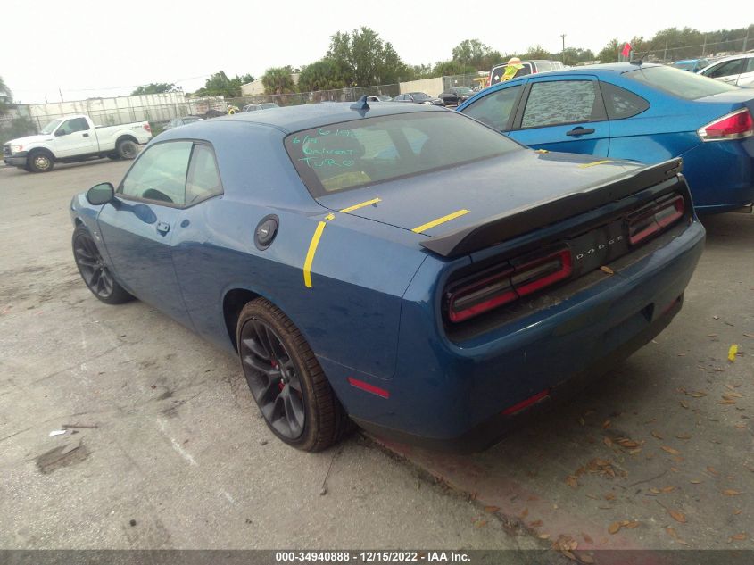 2022 DODGE CHALLENGER R/T SCAT PACK VIN: 2C3CDZFJ1NH128860