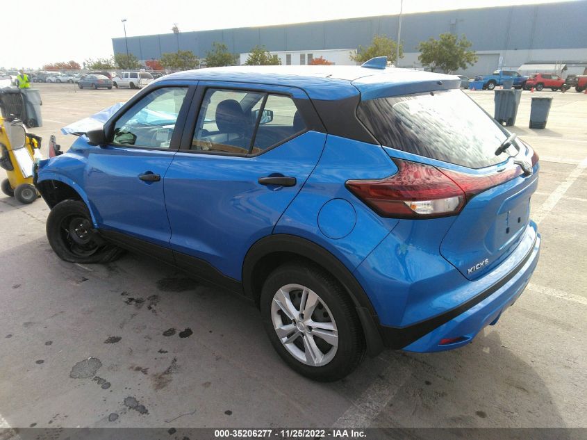 2022 NISSAN KICKS S VIN: 3N1CP5BV1NL513270