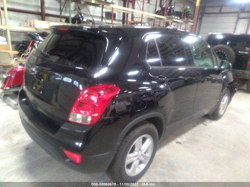 2020 CHEVROLET TRAX LS VIN: KL7CJKSB7LB091584