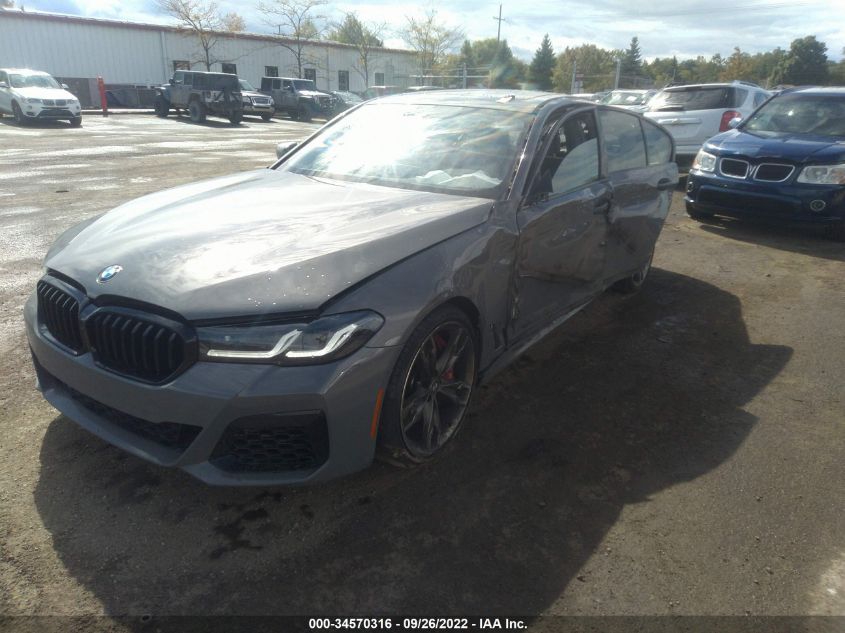2022 BMW 5 SERIES M550I XDRIVE VIN: WBA13BK06NCH84419