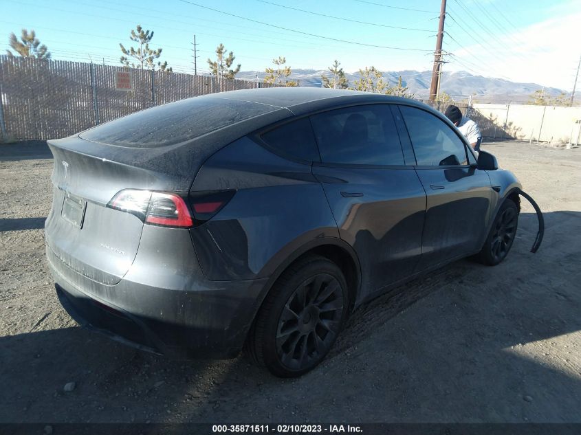 2023 TESLA MODEL Y LONG RANGE VIN: 7SAYGDEEXPF608052
