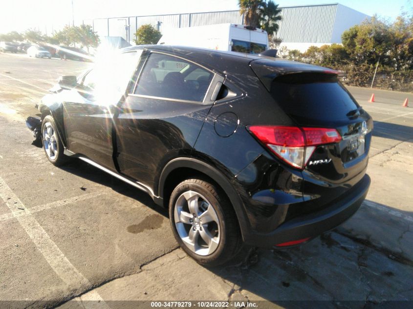 2022 HONDA HR-V LX VIN: 3CZRU6H33NM751122