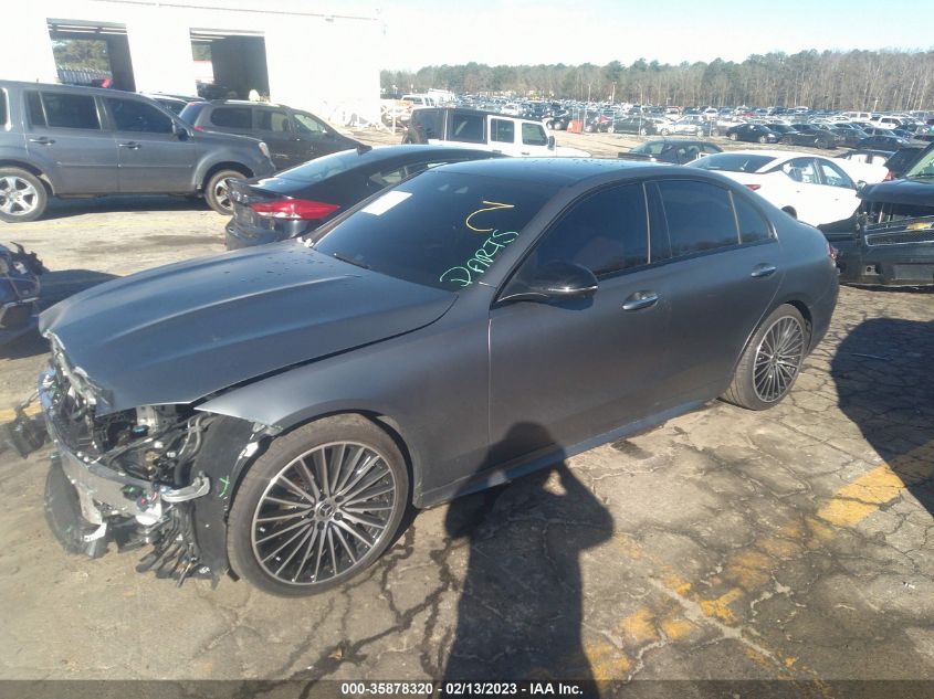 2022 MERCEDES-BENZ C-CLASS C 300 VIN: W1KAF4GB2NR052854