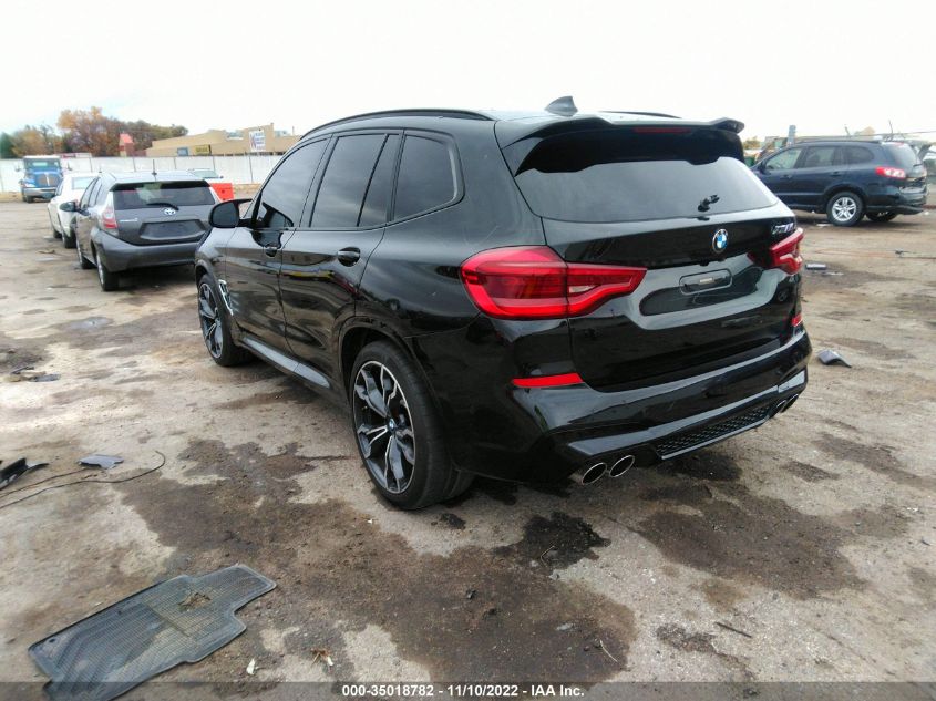 2020 BMW X3 M VIN: 5YMTS0C07L9B14770