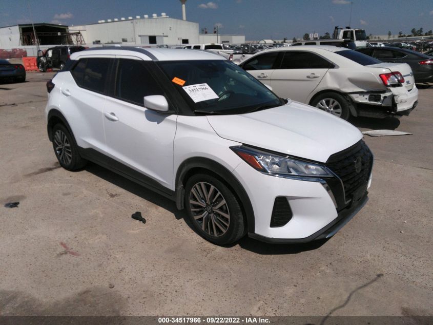 2021 NISSAN KICKS SV VIN: 3N1CP5CV2ML510133
