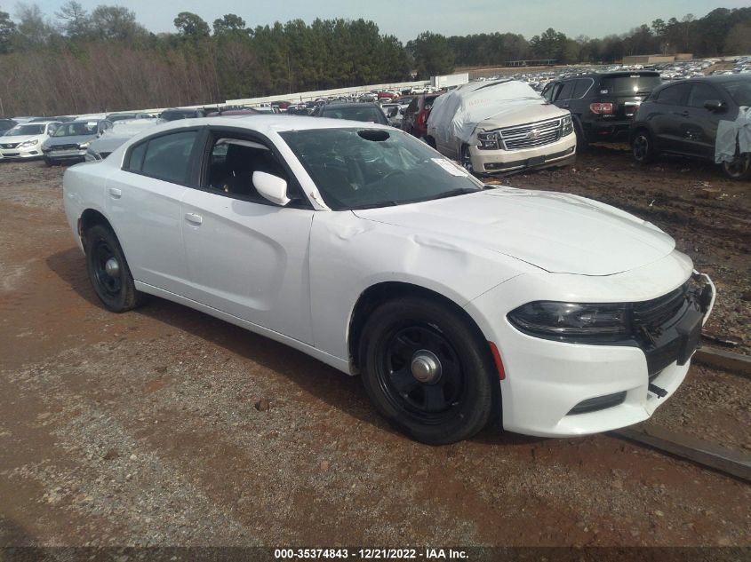 2020 DODGE CHARGER POLICE VIN: 2C3CDXAGXLH111259