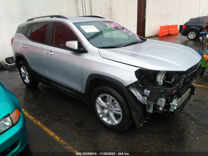 2022 GMC TERRAIN SLE VIN: 3GKALTEV5NL136155