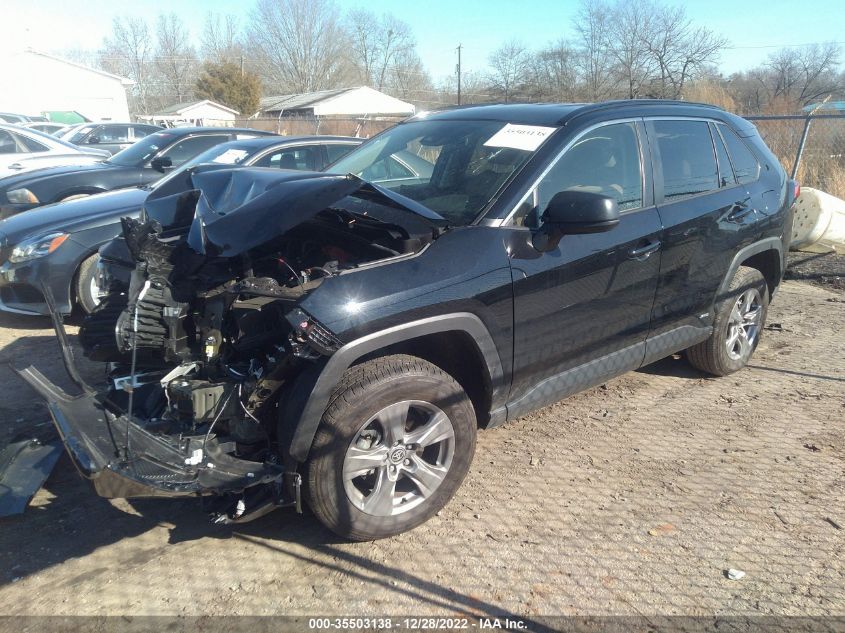 2022 TOYOTA RAV4 HYBRID LE VIN: JTMLWRFV1ND141100