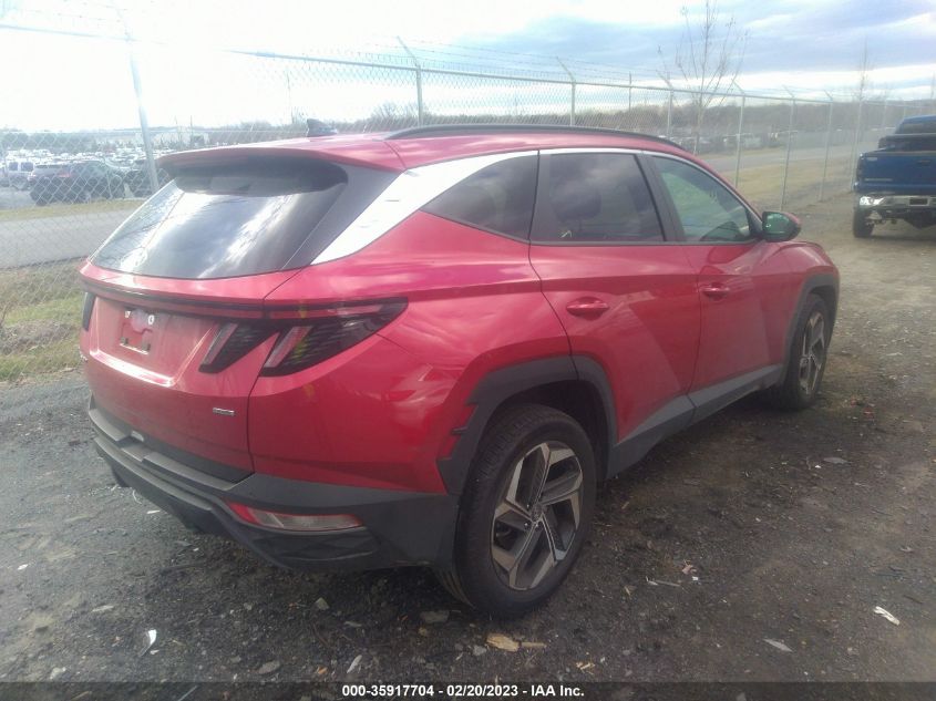 2022 HYUNDAI TUCSON SEL VIN: 5NMJFCAE4NH132619