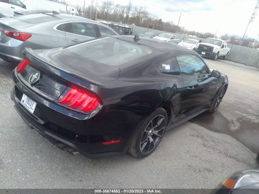 2022 FORD MUSTANG ECOBOOST VIN: 1FA6P8TD6N5143649