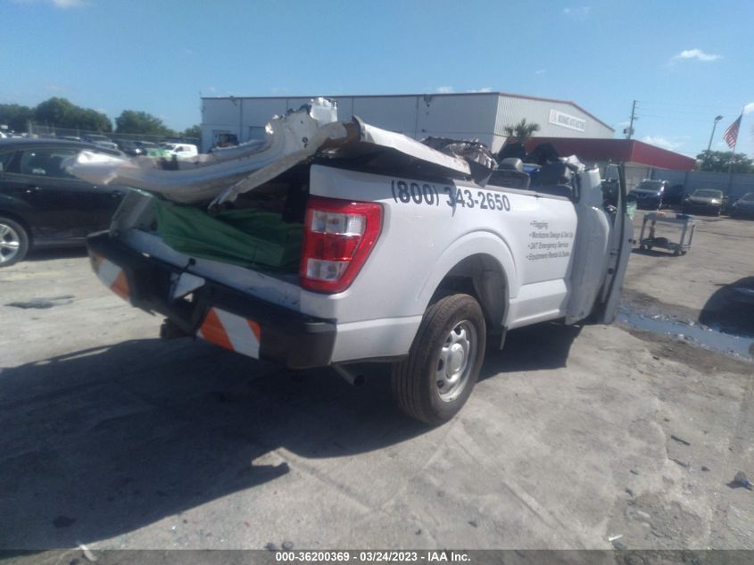2022 FORD F-150 XL/XLT VIN: 1FTMF1CBXNKD90474