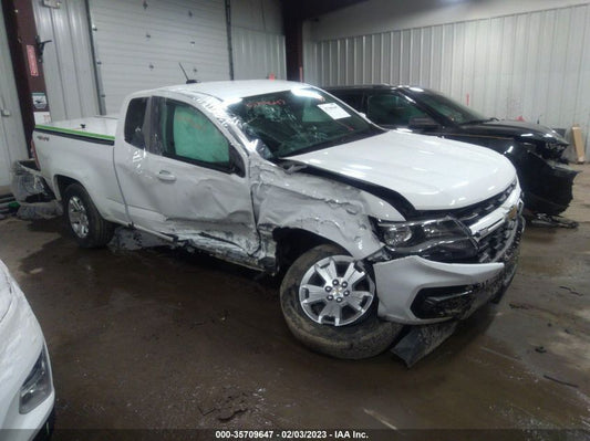 2021 CHEVROLET COLORADO 4WD LT VIN: 1GCHTCEA1M1244012