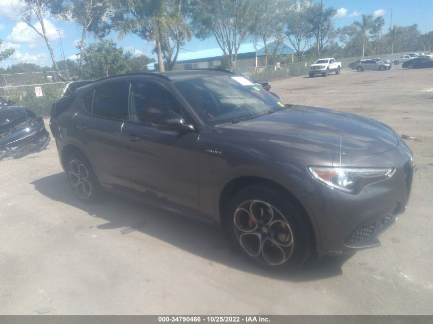 2022 ALFA ROMEO STELVIO VELOCE VIN: ZASPAKBN2N7D50123