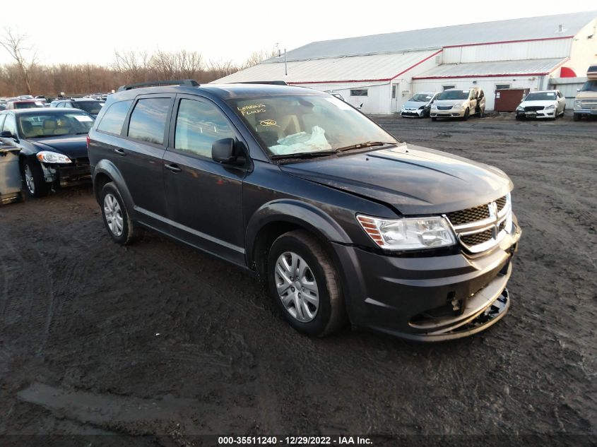 2020 DODGE JOURNEY SE VALUE VIN: 3C4PDCAB8LT280097