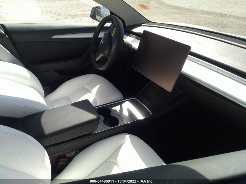 2022 TESLA MODEL 3 LONG RANGE VIN: 5YJ3E1EB3NF184440