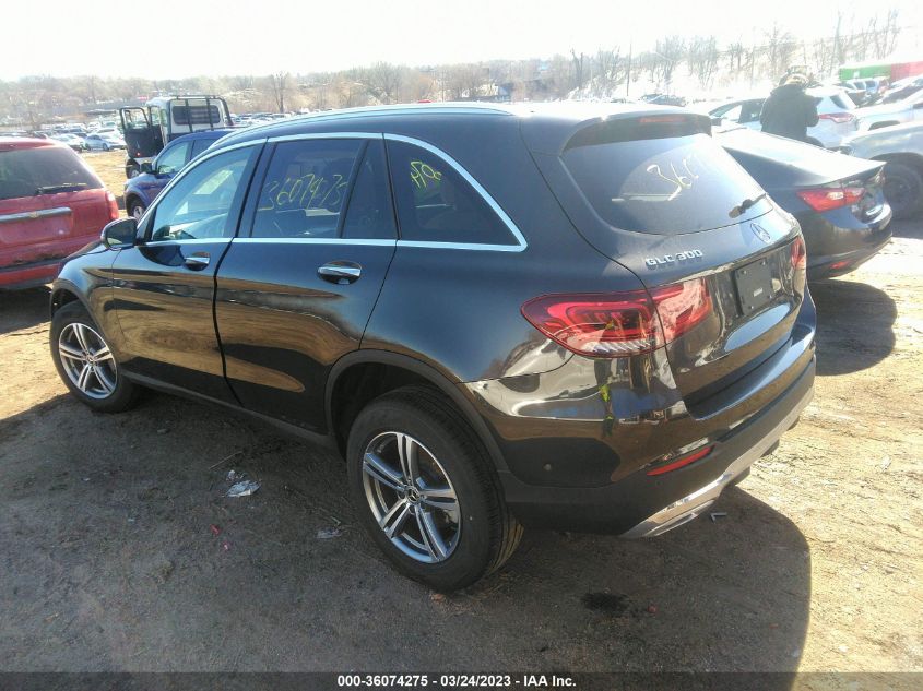 2022 MERCEDES-BENZ GLC GLC 300 VIN: W1N0G8EB1NV389741