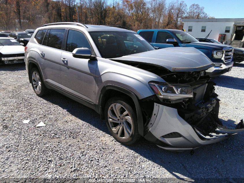 2021 VOLKSWAGEN ATLAS 3.6L V6 SE W/TECHNOLOGY VIN: 1V2KR2CA3MC528293
