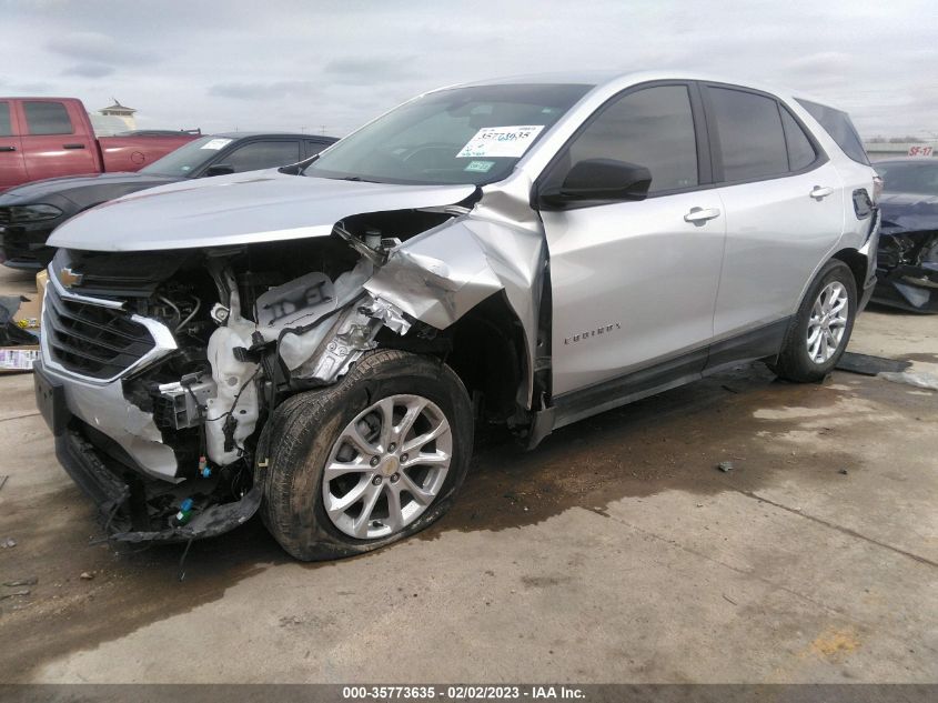 2021 CHEVROLET EQUINOX LS VIN: 3GNAXHEV8MS111968