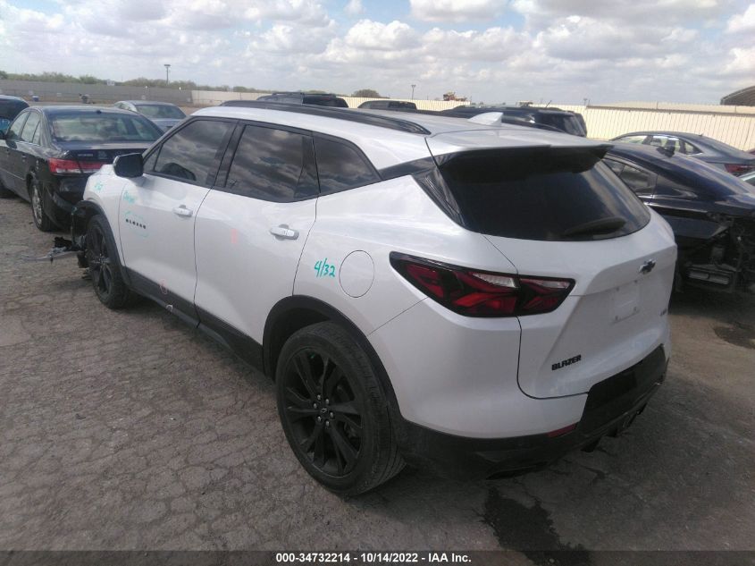 2021 CHEVROLET BLAZER RS VIN: 3GNKBERS5MS548165