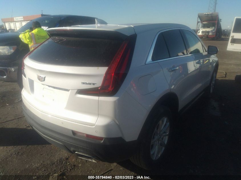 2022 CADILLAC XT4 FWD LUXURY VIN: 1GYAZAR46NF127999