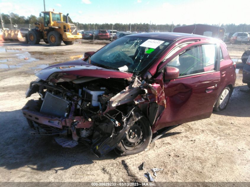 2022 MITSUBISHI MIRAGE ES/LE VIN: ML32AUHJ7NH000969