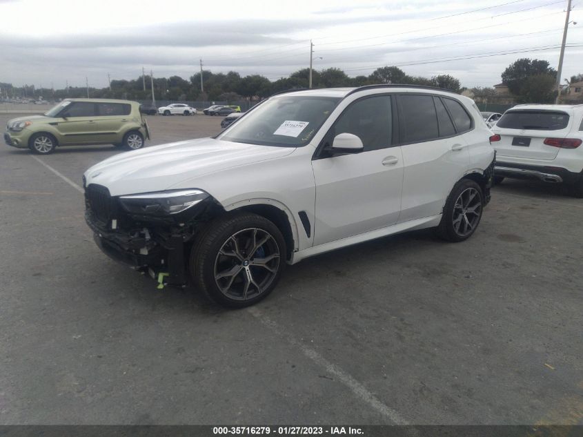 2022 BMW X5 SDRIVE40I VIN: 5UXCR4C0XN9J84323
