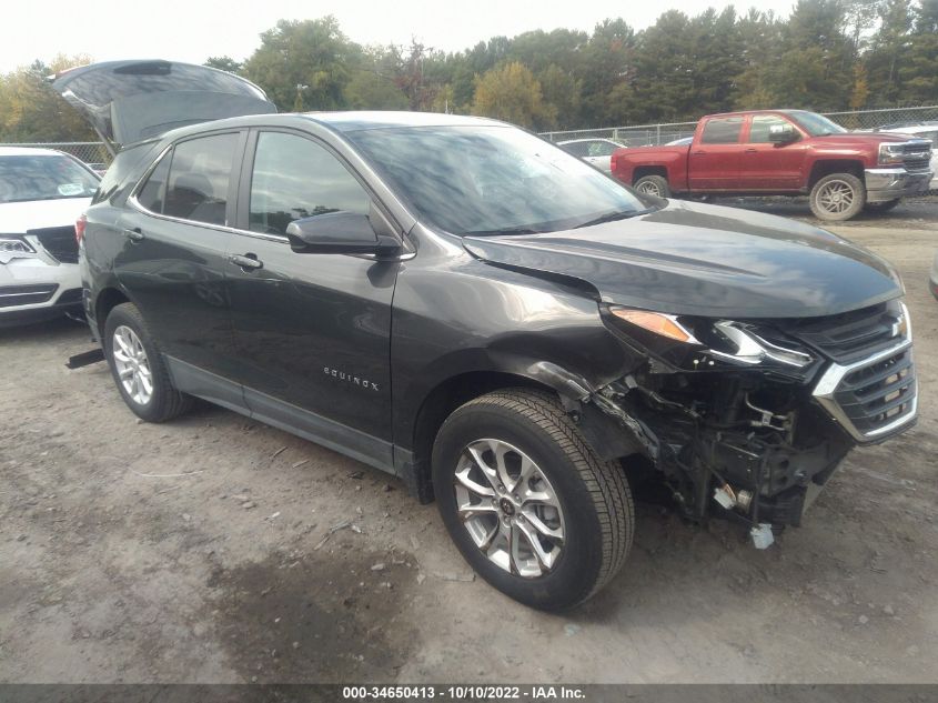 2021 CHEVROLET EQUINOX LT VIN: 3GNAXUEV0ML345881