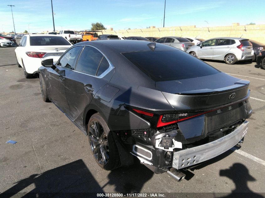 2022 LEXUS IS IS 350 F SPORT VIN: JTHGZ1B22N5057141